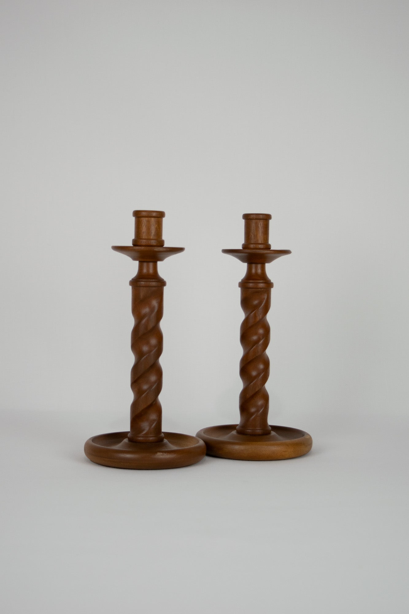 Barley Twist Candlestick Holders